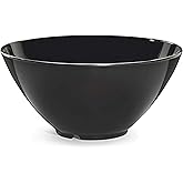 G.E.T. B-791-BK Large Melamine Serving Bowl, 4 Quart, Black