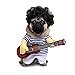 Teddy Dog Halloween Costume Cute Funny Pet Guitar Player Dress Up Party Clothes, M