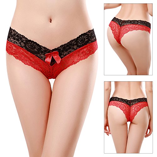 Bezioner-Donna-Slip-Cotone-Intima-Mutandine-con-Pizzo