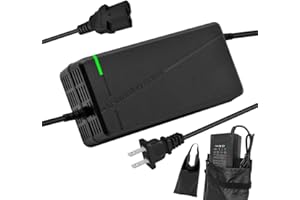 QKDIM 67.2V5A Charger IEC Plug for 60V Lithium Battery Such as Car Truck Lawn Mower Boat Marine Batteries (IEC Plug)