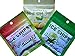 New! Ice Chips Candy in Resealable Packets, 3 Pack Variety: Sour Apple, Sour Cherry & Lemon