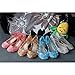 O&N Princess Girls Queen Dress Up Cosplay Jelly Shoes for Kids Toddler Dance Party Sandals Mary Janes Purple 8 M US Toddler
