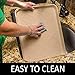 Easyology Premium Pet Food Tray - Dog Food Mat and Cat Food Mat with Non Skid Design - Best Pet Bowl Mat for Containing Spills, 17.5'' x 14’'