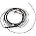 JBL Spearguns 200lb 1.4mm Monofilament Shooting Line with Shock Bungee 350lb Heavy Duty Snap Swivel Spearfishing Replacement Kit Lightning Spearguns and All Open Muzzle Spearguns