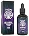 Viking Revolution Beard Oil with Clary Sage for Men - Natural Blend with Argan and Jojoba Oils for Softening, Strengthening, and Moisturizing
