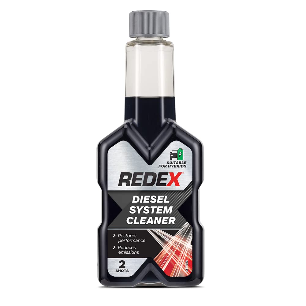 Redex Diesel Fuel System Cleaner 250ml, Diesel Additives To Remove Harmful Emissions, Maximise Performance & Increase Fuel Economy Fuel Additives For Diesel Engines, Suitable For Hybrids