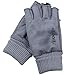 Monoche Half Finger Mittens Gloves Touch Screen Windproof Waterproof for Out Indoor Sports Men Women Cycling Driving Riding (Gray)thumb 3
