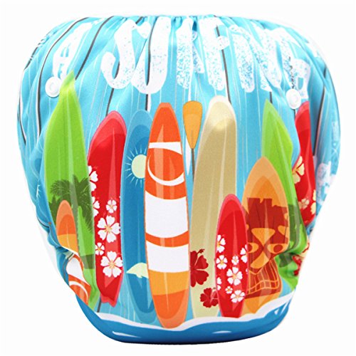 Martofbaby BabyÂ SwimÂ DiaperÂ ClothÂ Cover For Newborn Toddler WashableÂ Pool PantsÂ 0-3 Years