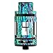 Skin Decal Vinyl Wrap for Smok Mini TFV8 Big Baby Beast Tank Vape Mod Skins Stickers Cover / Abalone Ripples Green Blue Purple Shells