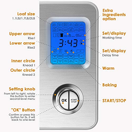 2 One+Knob+Operation+Large+Sized+Removable+Dispenser+Stainless