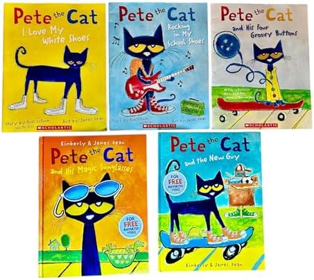 Pete the Cat: 9 book Set: Eric Litwin: 9781338567137: Amazon.com