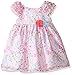 Laura Ashley London Girls' Little Pink Floral Print Dress