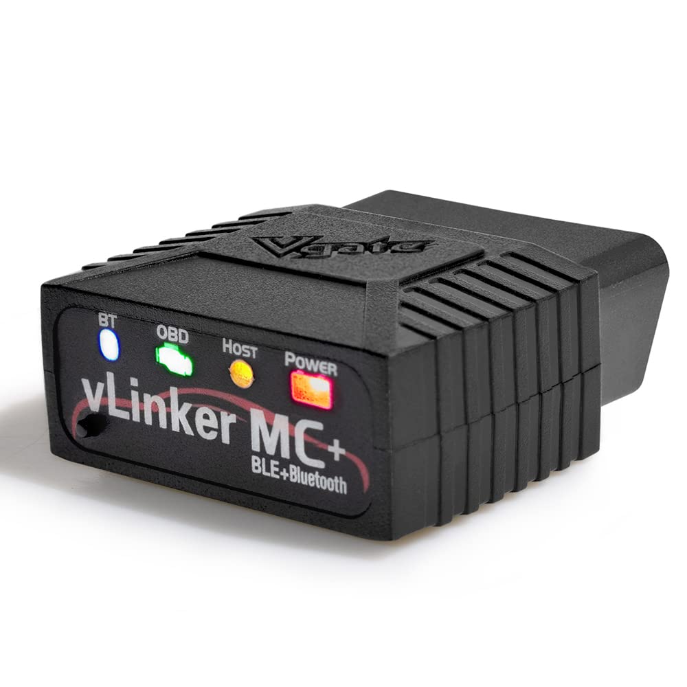 TONWON Vgate vLinker MC OBDII Bluetooth OBD2 Diagnostic Scanner for IOS, Android & Windows (Bluetooth 4.0)