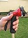 TABOR TOOLS W91A Metal Garden Hose Nozzle Set (2-Piece), 1 Water Pistol Nozzle and 1 Adjustable Shower Head with 7 Spray Patterns. Features Grip Trigger Handles and Flow Control Knob.