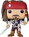 Funko Pop! Disney: Pirates of The Caribbean - Captain Jack Sparrow Vinyl Figure (Bundled with Pop Box Protector Case)