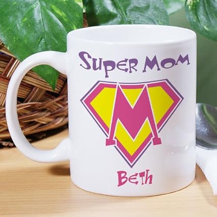 super mom mug
