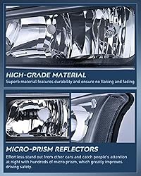Nilight Headlight Assembly for 2003 2004 2005 2006