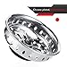 2 PCS Kitchen Sink Strainer Drain Strainer Stopper- Replacement for Standard Drains (3-1/2 Inch), 304 Stainless Steel Sink Basket Strainer with Rubber Stopper by Baban