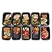 California Home Goods 1 Compartment Reusable Food Storage Containers with Lids, Microwave and Dishwasher Safe, Bento Lunch Box, Stackable, Set of 10