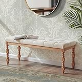 HUIMO Entryway Bench,Upholstered Dining