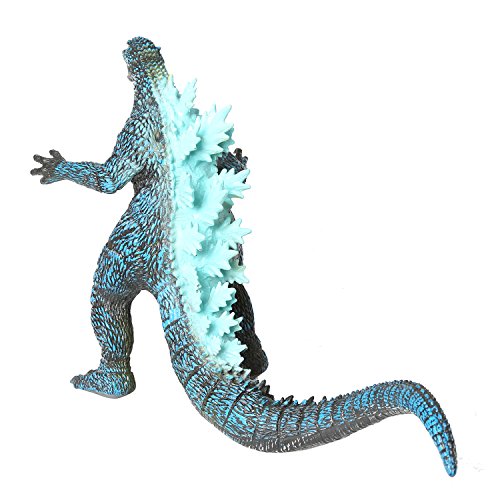 rainbow yuango Godzilla 14" 13" 7" Standing Gojirasaurus Dinosaur Model Action Figure Toy Soft Vinyl Plastic Dino Movie Monster Series for Kids(Blue)