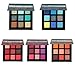 Beauty Glazed Pressed Eyeshadow Palette 9 Color Diamond Glitter Metallic Makeup Palette Matte Shimmer High Pigment Professional Mini Eye Shadow Kit (MARS)