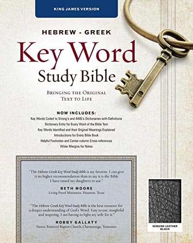 The Hebrew-Greek Key Word Study Bible: NKJV editon, Hardbound