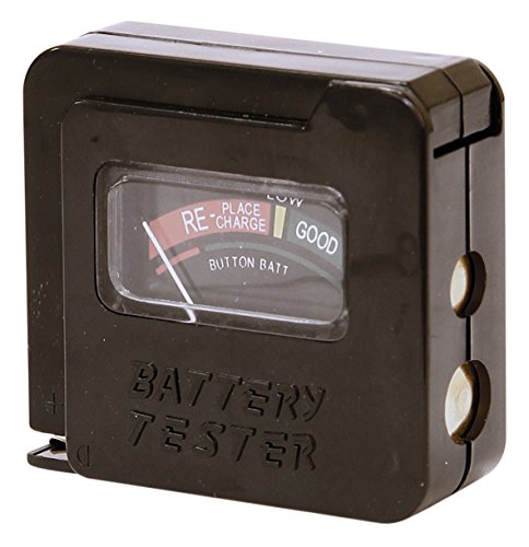 Rolson 28100 Battery Tester, black