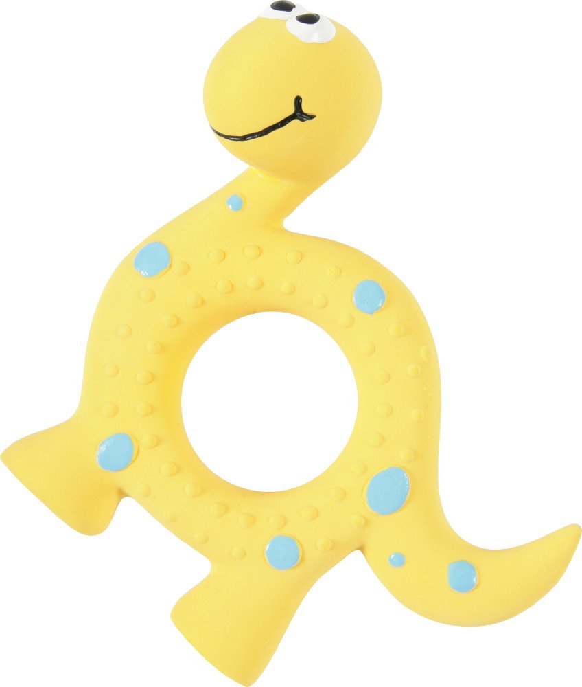 Zolux Puppy Dino Latex Toy, 9.5 x 3 x 9 cm