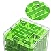 SZAT PRO Maze Puzzle Box Cube for Kids and Adults as Gift Toy Game Challenge (Green)
