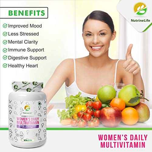 NutrineLife Women’s Daily Multivitamin supplement for Women, Beauty, stamina Immunity with Essential Minerals… 3 NutrineLife Women’s Daily Multivitamin supplement for Women, Beauty, stamina Immunity with Essential Minerals… - Image 3