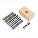 6 Colors 60 Sticks in Package Mini Hot Melt Glue Sticks ( Red , Green , Blue , Clear , Black , Yellow , 7mm X 150mm Each ) For Mini Hot Melt Glue Gun (20 W)