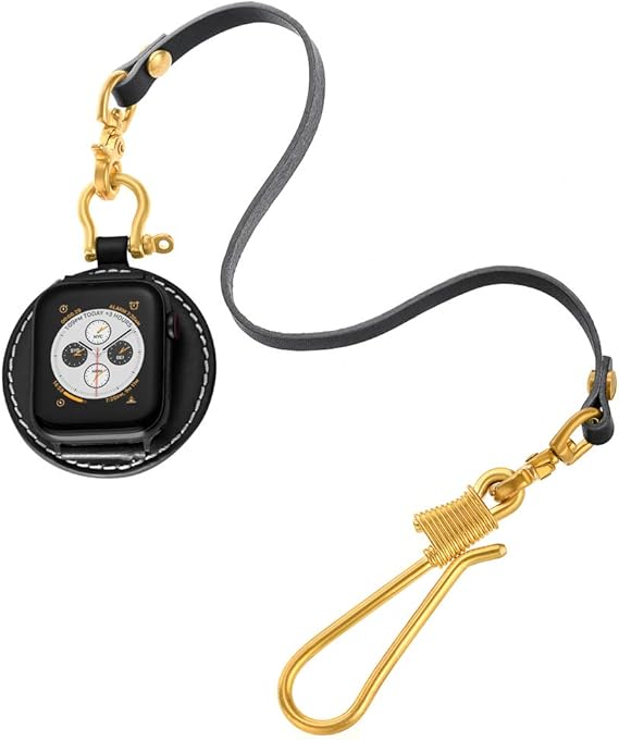 Amazon Co Jp Seure コンパチブル Apple Watch バンド ヴィンテージポケットウォッチストラップ 初層牛革懐中時計 設計 コンパチブルapple Watch Series Se 6 5 4 3 2 1 パーソナライズされたレトロストラップ ブラック42mm 44mm ブラックコネクタ 家電 カメラ