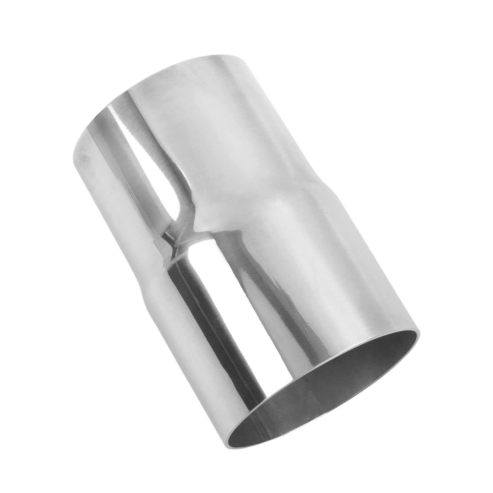 Photo 1 of GESEXI Exhaust Adapter Connector 2.25"ID to 3"OD?Exhaust Adapter Total Length 4 "Stainless Steel Polished.
