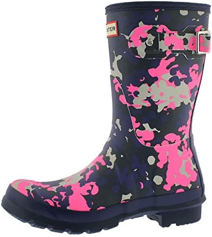 Boots Women's Original Short Flecktarn Spacepop Rain Boot Multi 7 M US