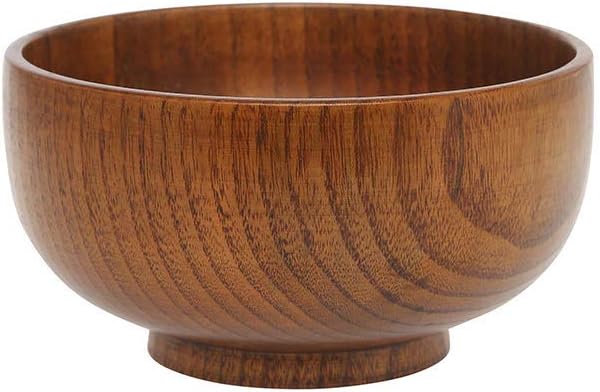 Back To Earth Round Wooden Serving Bowl_Brown_Free Size