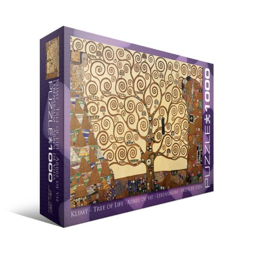 Eurographics Tree of Life by Gustav Klimt 1000-Piece Puzzle