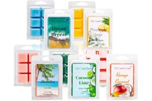 The Candle Daddy Scents of Summer 5 Pack - 5 Amazing Summer Wax Melts - 30 Total Cubes - 10 Total Ounces