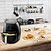 Ultrean 5.8 Quart Air Fryer, Electric Hot Air Fryers Oilless Cooker with 8 Presets, Digital LCD Touch Screen, Nonstick Basket, 1700W, ETL/UL Certified, 18 Month Warranty
