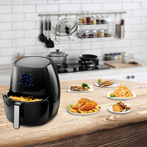 Ultrean 5.8 Quart Air Fryer, Electric Hot Air Fryers Oilless Cooker