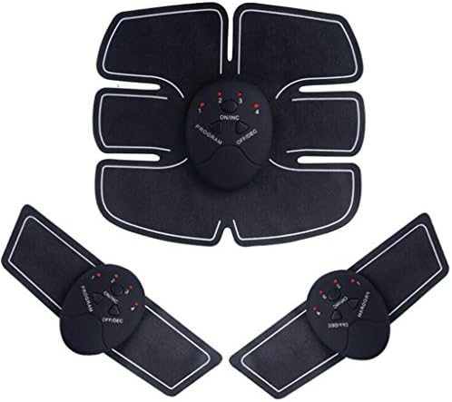 Fitness Equipment Black Abdomen Stickers Sports Muscle Fitness Equipment Home Fitness Belly Plastic Stickers Abdominal Muscle Stickers