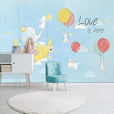 3d Mural Self Adhesive Wallpaper W 350x H 256cm Cartoon