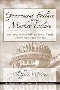 Government Failure Versus Market Failure Microeconomic