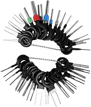 コネクターピン抜き 36個セット 端子除去ツール カプラー 配線 コネクター 端子 外し 抜き 圧着工具 車 ピン抜き 取りキット 検査 修理 保護端子 ハーネスプラグ カーターミナル取り外し キーツール配線コネクタエクストラクタプーラーリリースピン Parapentefamily Com