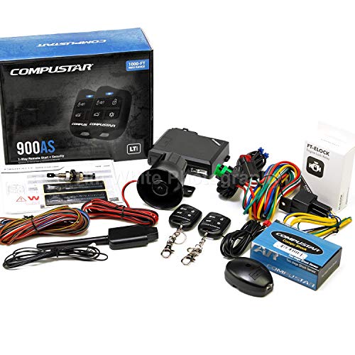 Compustar CS900-AS Remote Auto Car Start Starter & Alarm System & Keyless Entry
