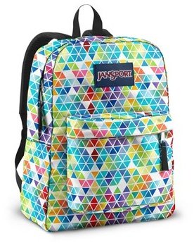 JANSPORT SUPERBREAK BACKPACK SCHOOL BAG -White/Gradient Halma