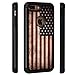 Rossy iPhone 7 Plus Case,iPhone 8 Plus Case, Retro Vintage Old USA American Flag Design Shock-Absorption Hybrid Dual Layer Armor Defender Protective Case Cover for Apple iPhone 7 Plus /iPhone 8 Plus
