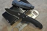 Benchmade 950SBK-1 Rift Osborne Tactical Axis Lock Knife w/ Free Benchmade Bottle Opener