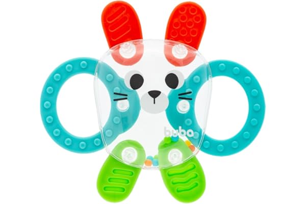 Buba, Chocalho Com Mordedor Coelhinho