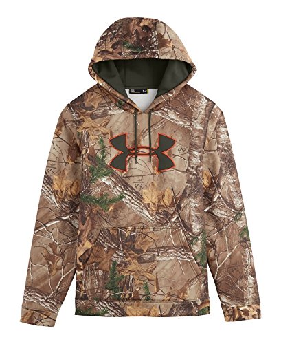 Under Armour UA Camo Big Logo Hoody - Men's Realtree Ap Xtra / Maverick Brown Medium